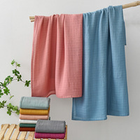 Offre Spéciale fille garçon facile réglable sécurité tricoté mousseline Swaddle bébé couverture bébé été couverture pour nouveau-nés