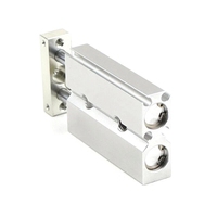 CXSJL6-50 Cilindro de doble varilla compacto con rodamiento de bolas nuevo