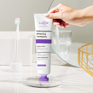 Luxsmile bán buôn bạc hà hương vị Probiotic tươi Hydroxyapatite Chất lượng cao nhất răng làm trắng kem đánh răng nhãn hiệu riêng - Product Image 1