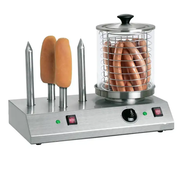 Endüstriyel Hot Dog isıtıcı vapur makinesi Bun isıtıcı
