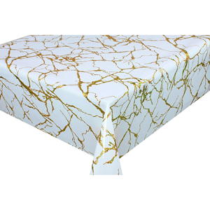 Nappes pour tables de décoration, nappes en tissu et nappes de mariage en PVC résistantes à l'huile en rouleaux - Product Image 2