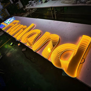 ป้ายไฟ <span class=keywords><strong>LED</strong></span> ติดกระจกด้านหน้าแบบกำหนดเองได้ป้ายไฟ <span class=keywords><strong>LED</strong></span> สำหรับร้านค้าร้านค้าธุรกิจป้ายเรืองแสง - Product Image 4