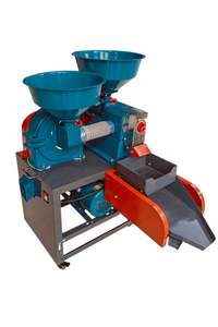 Petite machine combinée domestique pour décortiquer le riz, avec tamis vibrant et broyeur - Product Image 3