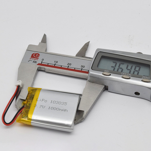 Yüksek kalite 503035 303035 353035 103035 403035 803035 603035 803035 903035 3.7V 1000mAh lityum polimer pil vakum pil - Product Image 3