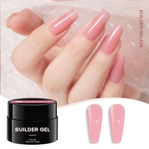 Nail Supply Vendors Non-Toxic Vegan Eco-Friendly Hema Free <strong>UV</strong> <strong>Gel</strong> Polish 15ml Jar Builder Extension <strong>Gel</strong> Polish 38 Colors CE - Product Image 6