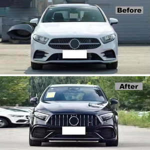 Kit de Carrocería Estilo <span class=keywords><strong>A45</strong></span> <span class=keywords><strong>S</strong></span> para W177 2019, Parachoques Delantero, Faldones Laterales, Parachoques Trasero, Puntas de Escape para Sedán, Ajuste Perfecto, <span class=keywords><strong>Precio</strong></span> de Fábrica - Product Image 3