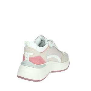 Sneakers Janet & Janet Donna J-062 en toile beige, chaussures tendance - Product Image 3