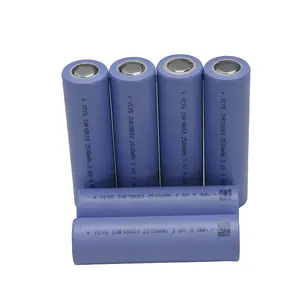 मूल 3.6v INR18650-25R 18650 2500mah अधिकतम 30 ए निरंतर निर्वहन पावर उपकरण बैटरी