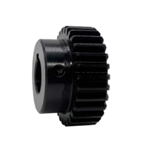 Engranaje recto de 19 dientes 1M19T, motor ennegrecido, engranaje de jefe de <span class=keywords><strong>metal</strong></span> con orificio pasante, hecho de acero - Product Image 1