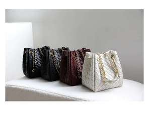 Women's bucket <b>bag</b>, women's armpit shoulder <b>bag</b>, <b>crossbody</b> <b>bag</b>, leather top handle handbag - Product Image 4