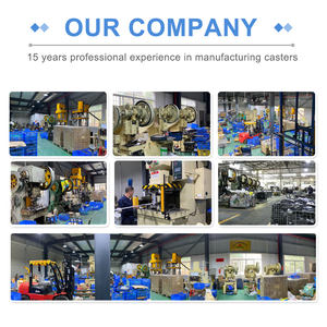 Qian Yue 3.4 5 6 <span class=keywords><strong>8</strong></span> Zoll Universal rad Gummi wagen Räder Werks ausrüstung Rollen Industrie räder - Product Image 5