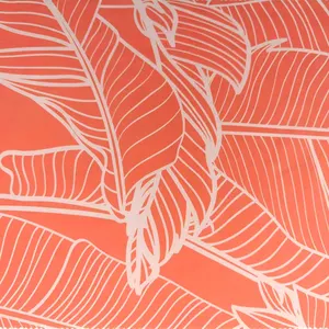 日本のバナナデザインのファクトリーアウトレット熱帯の葉デジタルプリントハイエンドドライフィット生地ポリエステル衣類用