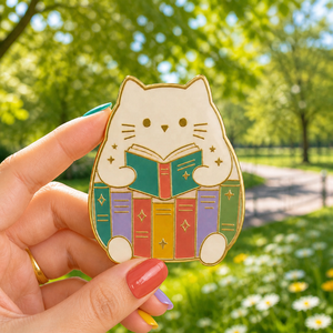 Creative Cartone Animale a Forma di Animale in Metallo Spilla Personalizzata di Moda <span class=keywords><strong>Libri</strong></span> di Moda in Gatti Pancia Morbida Spilla - Product Image 1