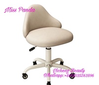 Chaise client de chaise de technicien d'ongle standard d'Europe pour des chaises de crème de client de salon d'ongle pour le salon d'ongle avec le meilleur fournisseur de la Chine