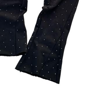 Pantalones Deportivos Casuales para Hombre, Estilo Streetwear, Lavado a la Piedra, Cintura Elástica, Corte Acampanado, Venta al Por Mayor Personalizada - Product Image 6