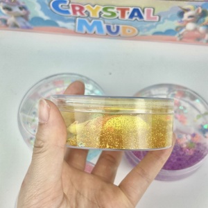 สไลม์เนื้อใสยืดหยุ่นสูง ดีไซน์เรียบง่าย สีสันสดใส 6 สี ขายส่ง - Product Image 3