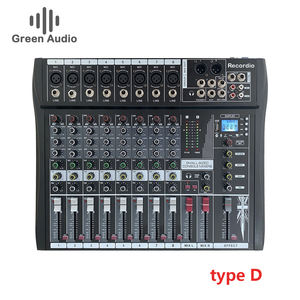 Console <span class=keywords><strong>de</strong></span> <span class=keywords><strong>mixage</strong></span> audio professionnelle stéréo <span class=keywords><strong>DJ</strong></span> 8 canaux CT8 USB avec lecteur MP3, <span class=keywords><strong>meilleur</strong></span> mixeur audio - Product Image 2