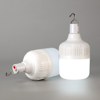 Usine En Gros Rechargeable 5v Dc Led Phare Ampoule 20w 30w 40w 50w Étanche Éclairage De Secours Lampe Ampoule