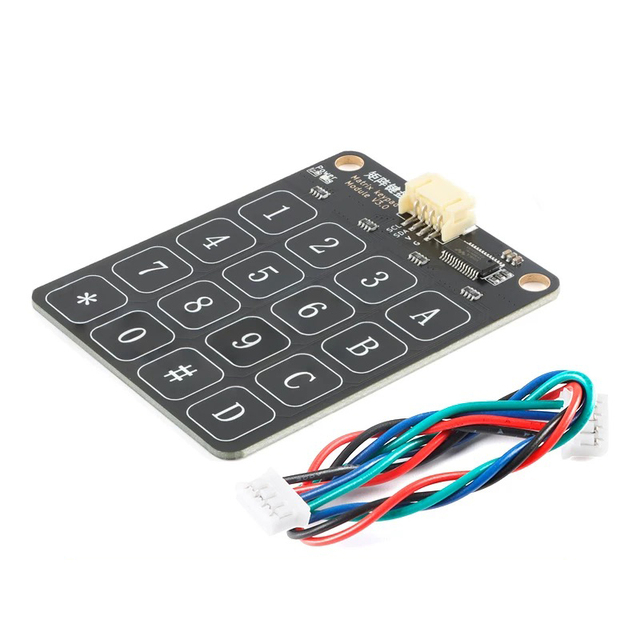 4X4 matrix Keyboard Module Capacitive Touch Button Switch Module with Terminal Wire Module