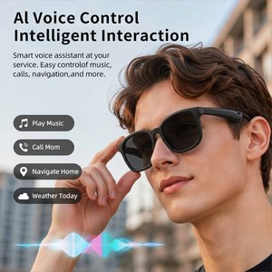 Gafas Inteligentes FS E30 con IA, Marco TR90, Control por Voz, Micrófono, Navegación AR, Ligeras, Video 2K, Resistentes al Agua IPX4 - Product Image 1