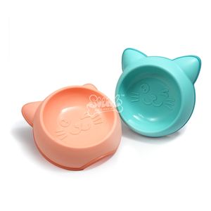 New Arrivals Atacado Dog <span class=keywords><strong>Bowl</strong></span> Cat Alimentação Tigelas antiderrapantes com engraçado Cat Face Várias cores Opções <span class=keywords><strong>Pet</strong></span> Acessórios - Product Image 3