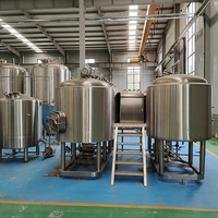 Fermenteur à bière en acier inoxydable pour brassage à domicile, fond de 500 l, 1000 l, 1 bbl, litre, avec veste de refroidissement, unité de fermentation conique pour vin, petite unité