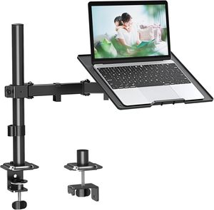 Brazo Single Laptop Tray Desk Mount Monitor Arm Stand para 13-17 pulgadas Laptop & Notebook - Product Image 6