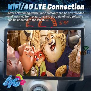 Lecteur multimédia vidéo pour voiture Android avec écran QLED 2K de 13,3 pouces pour Toyota Yaris Vios 2011, navigation GPS stéréo, CarPlay sans fil - Product Image 3