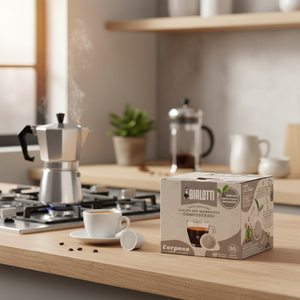 Set di 50 Cialde Riutilizzabili in Carta Bialetti ESE 44mm Miscela Corposa a 0,13/Unità - Product Image 3