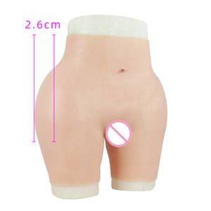 Người phụ nữ Silicone Quần độn quần short mông Shaper chuyển đổi trang phục giả hông âm đạo nalgas de silicona Para travesti - Product Image 4