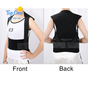 Top One Cintura Corrector de postura de espalda Columna vertebral Lumbar Brace Soporte de espalda Cintura Hogar Cinturón de autocalentamiento Cintura - Product Image 6