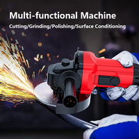Ponceuse et polisseuse électrique 1100W à vitesse variable, 4 pouces, nouveau design, prix abordable, avec plateau, pour usage professionnel (OEM)