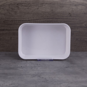 New Design Unbreakable Melamine Rectangle Fast Food Serving Trays Meat Tray Deep Plate