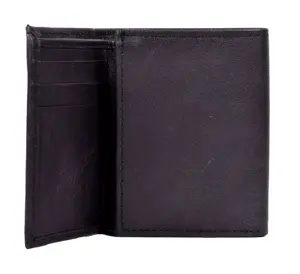 LeatherNew tasarım Bifold cüzdan ince erkek gerçek deri çanta hakiki deri erkek cüzdan kart tutucu erkekler için en iyi hediye