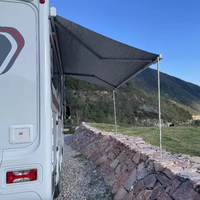 Accessoires pour caravanes HEYRV, auvent de camping-car personnalisable, cadre en alliage d'aluminium épaissi, imperméable aux UV, auvent rétractable pour camping-car