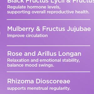 Té de Hierbas Chinas para el Equilibrio Hormonal, 100% Natural a Base de Plantas, Popular en TikTok, en Bolsitas o Cajas - Product Image 4