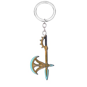 Japón Anime Meliodas Lost Bane Escano hacha llavero los siete pecados capitales artefacto arma modelo llavero - Product Image 2