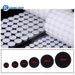 Kendinden yapışkanlı çift taraflı naylon yapışkan kanca döngü noktalar ev ofis sınıf kullanımı için kendinden yapışkanlı noktalar ile şeritler - Product Image 1