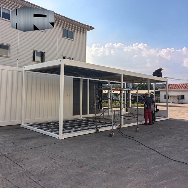 Customizable 20ft 40ft Steel Container Skeleton Frame for Housing Office Shop Coffee House Hotel Apartment Made Sandwich Panel