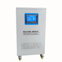 Stabilisateur de tension automatique triphasé Tns Series 3 15 kVA SVC avec affichage LED pour ascenseur 220 V 50 Hz
