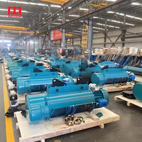 Nouvelle grue à pont de 6 tonnes, équipée en usine, avec grande capacité de levage, palan électrique mobile à câble en acier pour hôtels