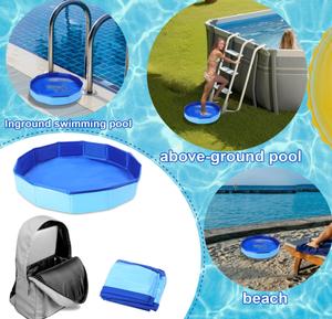 Bain de pieds <span class=keywords><strong>gonflable</strong></span> portable, baignoire souple et pliable pour un rangement facile et une utilisation en voyage - Product Image 5