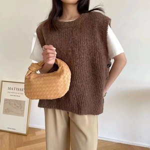 Bolso de Mujer Tejido a Mano 2026, Bolso de Mano de Cuero PU de Moda para Mujer, Bolso Tote Casual Ligero de Lujo con Nudos - Product Image 5
