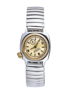 Reloj de Cuarzo Retro de 32 mm, Caja Cuadrada Retro, Resistente al Agua, Unisex, Ensamblado a Mano, Correa de Cuero y Acero Inoxidable, Esfera con Indicadores - Product Image 3