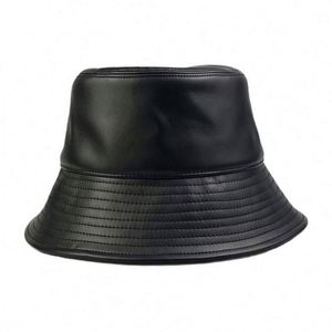 Wholesale High Quality Custom Designer Reversible Wholesale Blank Snakeskin Pu Leather Bucket <b>Hat</b> - Product Image 3
