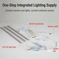 Alimentation électrique pour éclairage de meuble LED 12V 24V 60W 100W, driver multi-sorties 7 ports à tension constante