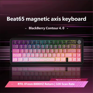 Teclado Mecánico de Eje Magnético, Personalizado con Grabado Lateral, Contorno de Aleación de Aluminio, Tecla Mecánica para Juegos E-sports RT - Product Image 4