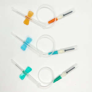 <span class=keywords><strong>Set</strong></span> Infus Vena Kulit Kepala - Dikemas Secara Individual, Pengiriman Global Dengan Konektor Luer Lock Jarum Kupu-kupu Infus 21g 23g Hewan Peliharaan - Product Image 5