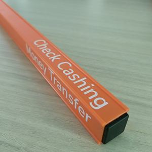 Reklam baskı ile perakende mağaza konveyör bant ödeme şerit bölücü - Product Image 3