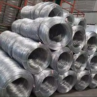 Fil de fer galvanisé souple, fil d'acier galvanisé 2,5 mm, fil de fer au carbone GI pour la construction